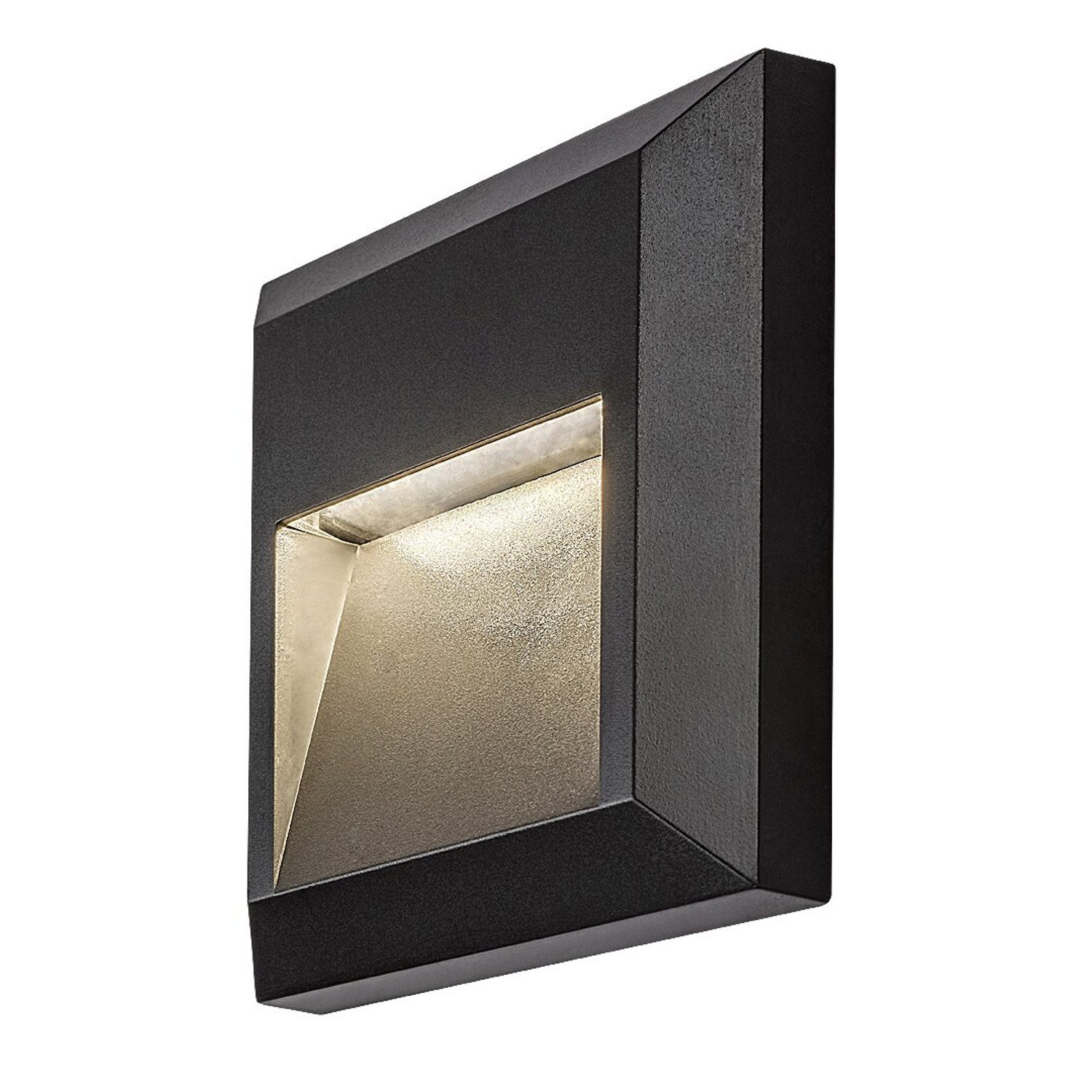 Rabalux LED Außen-Wandleuchte Trento LED 4W Außenwandleuchte IP65 anthrazit, natürliches Weiß