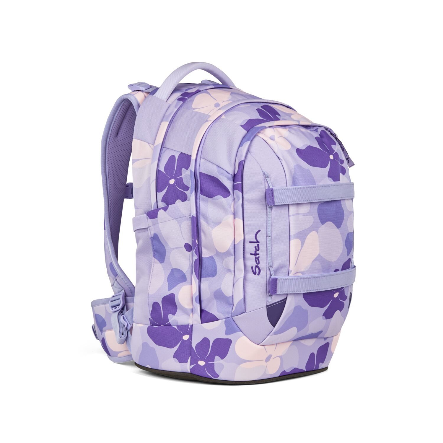 Satch Schulranzen Schulrucksack-Set PACK Lilac Blossom günstig online kaufen