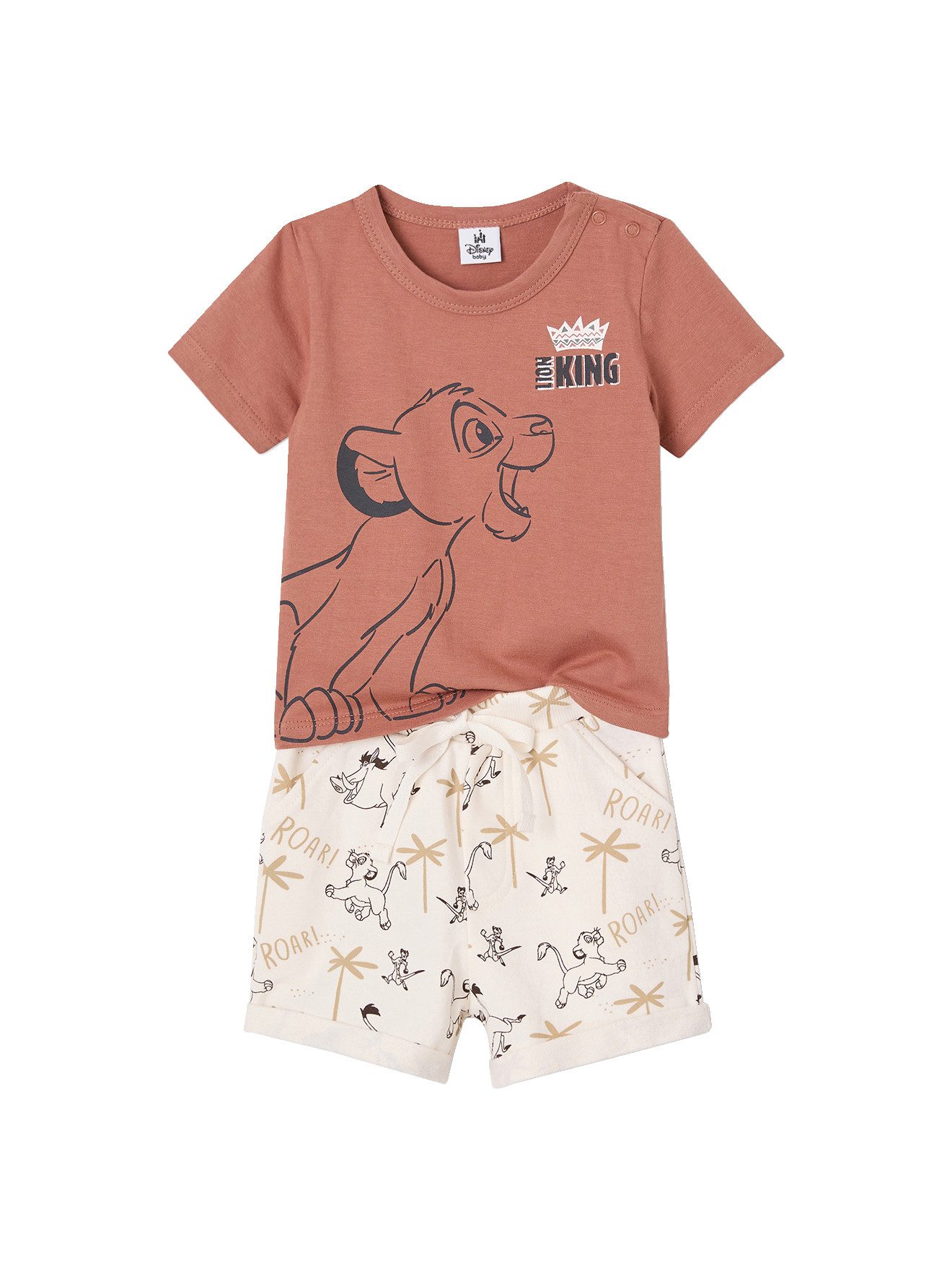 Shorts Baby-Set: T-Shirt & Shorts Disney KÖNIG DER LÖWEN