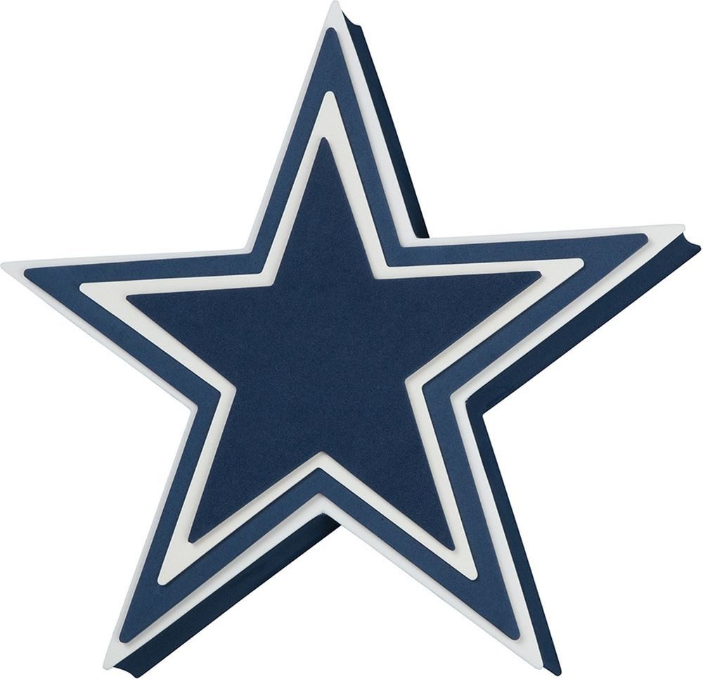 Dallas Cowboys Dekoobjekt 3D FanFoam Super Size Wall Sign