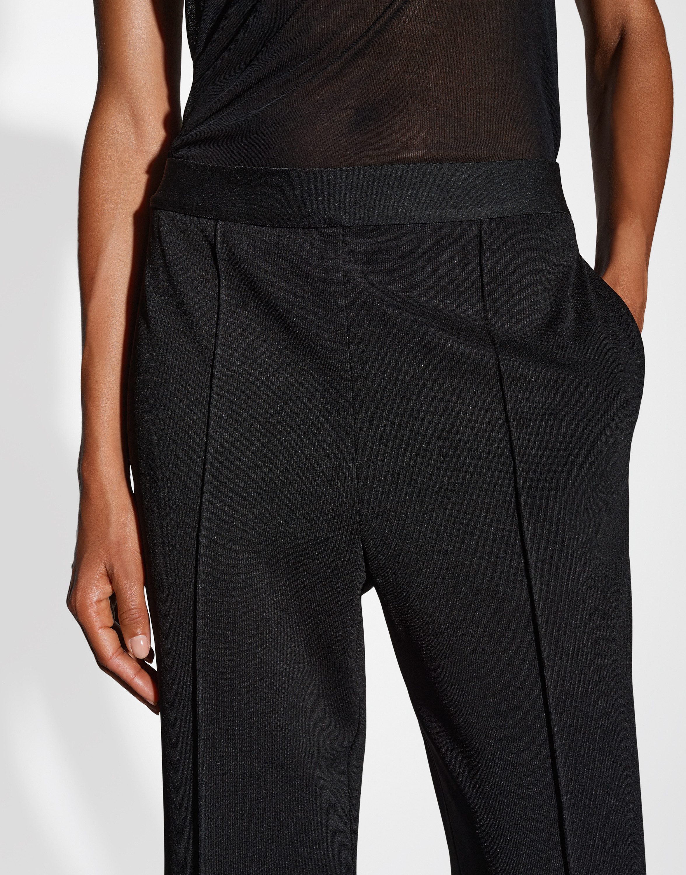 someday Schlupfhose CEVIL FINE aus feinem Rippjersey