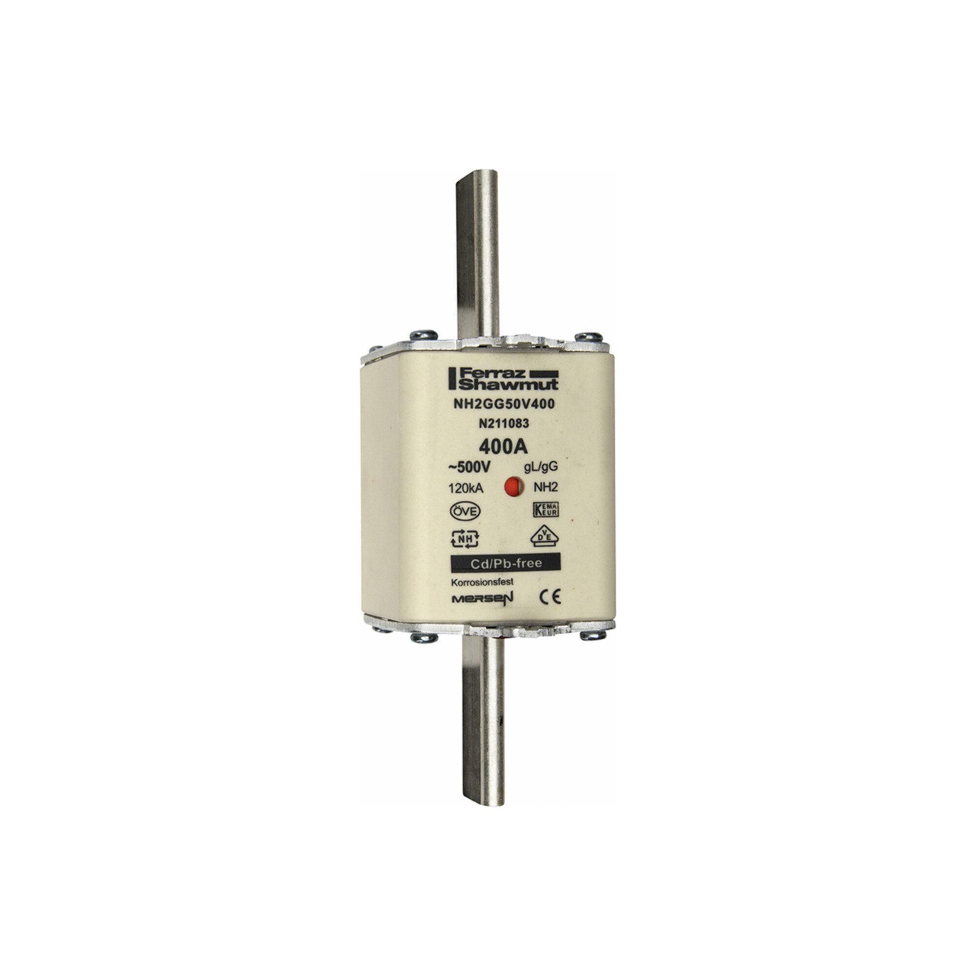 MERSEN Laterne Mersen NH-Sicherungseinsatz SF Gr.2 gG 400A/500V KM NH2GG50V400