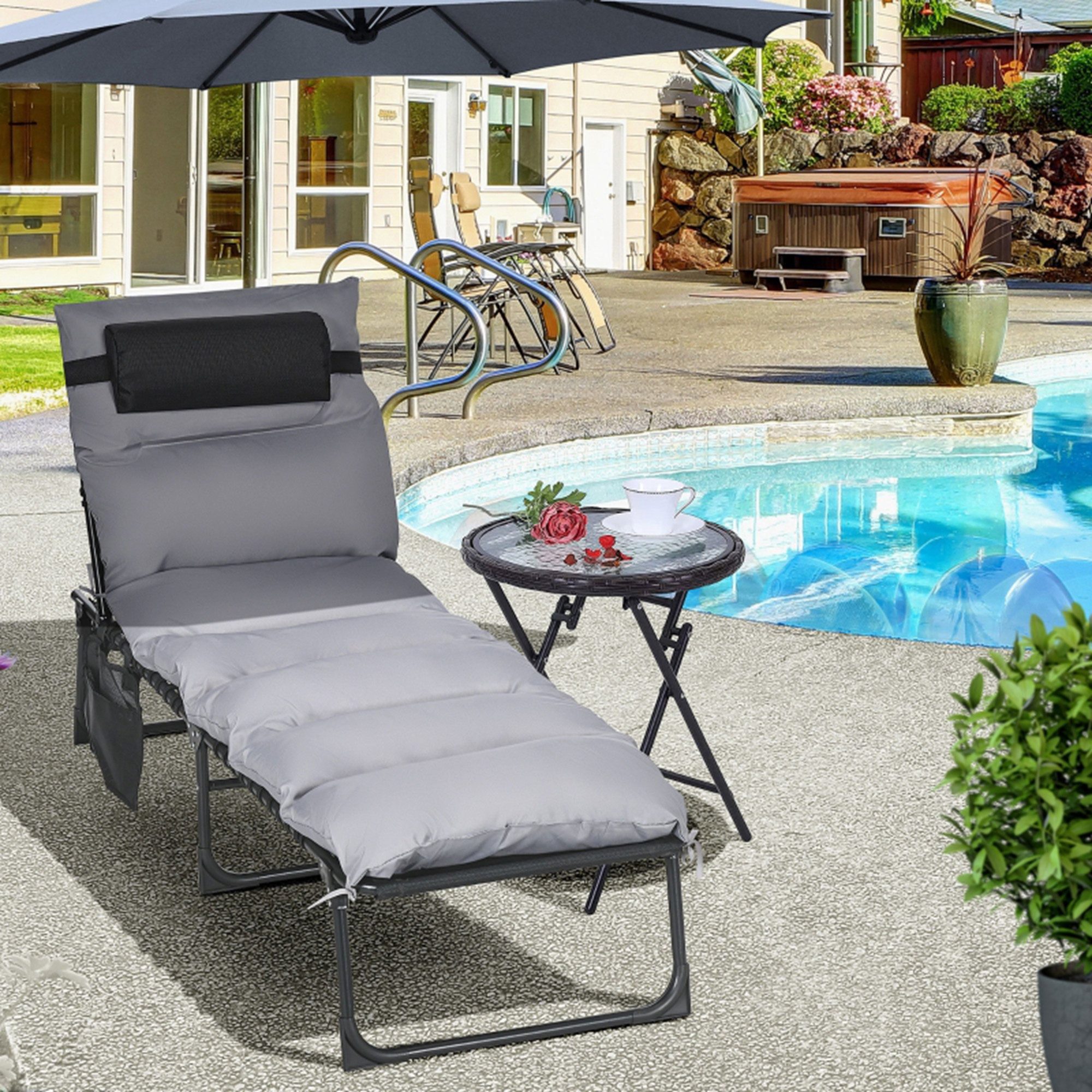 MC Star Gartenliege Klappliege Garten 120 günstig online kaufen