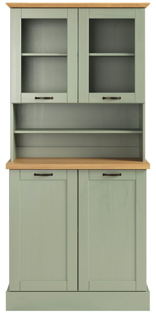 Home affaire Küchenbuffet Teramo Breite/Höhe 86/181 cm, mit Metallgriffen
