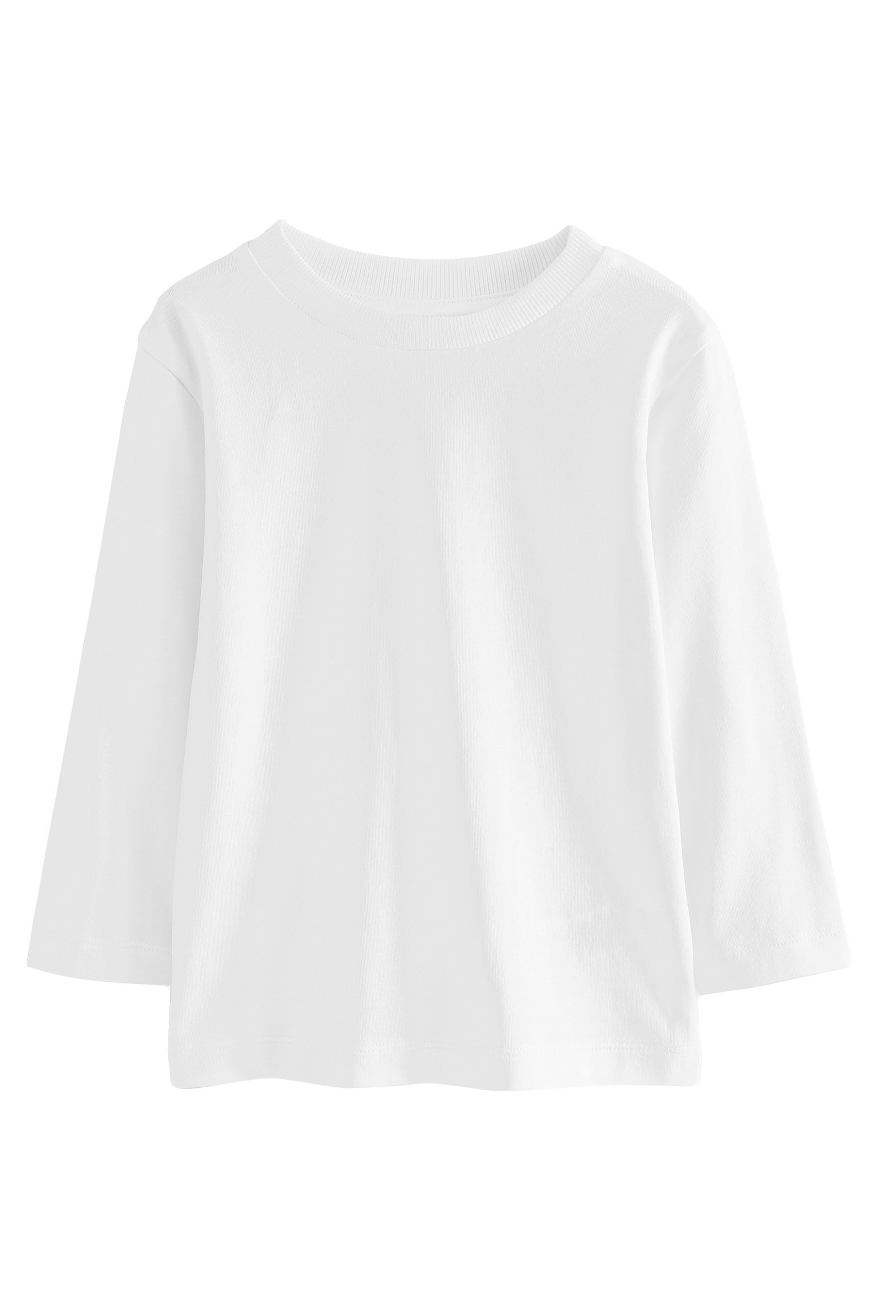 Next Langarmshirt Einfarbiges Shirt (1-tlg)