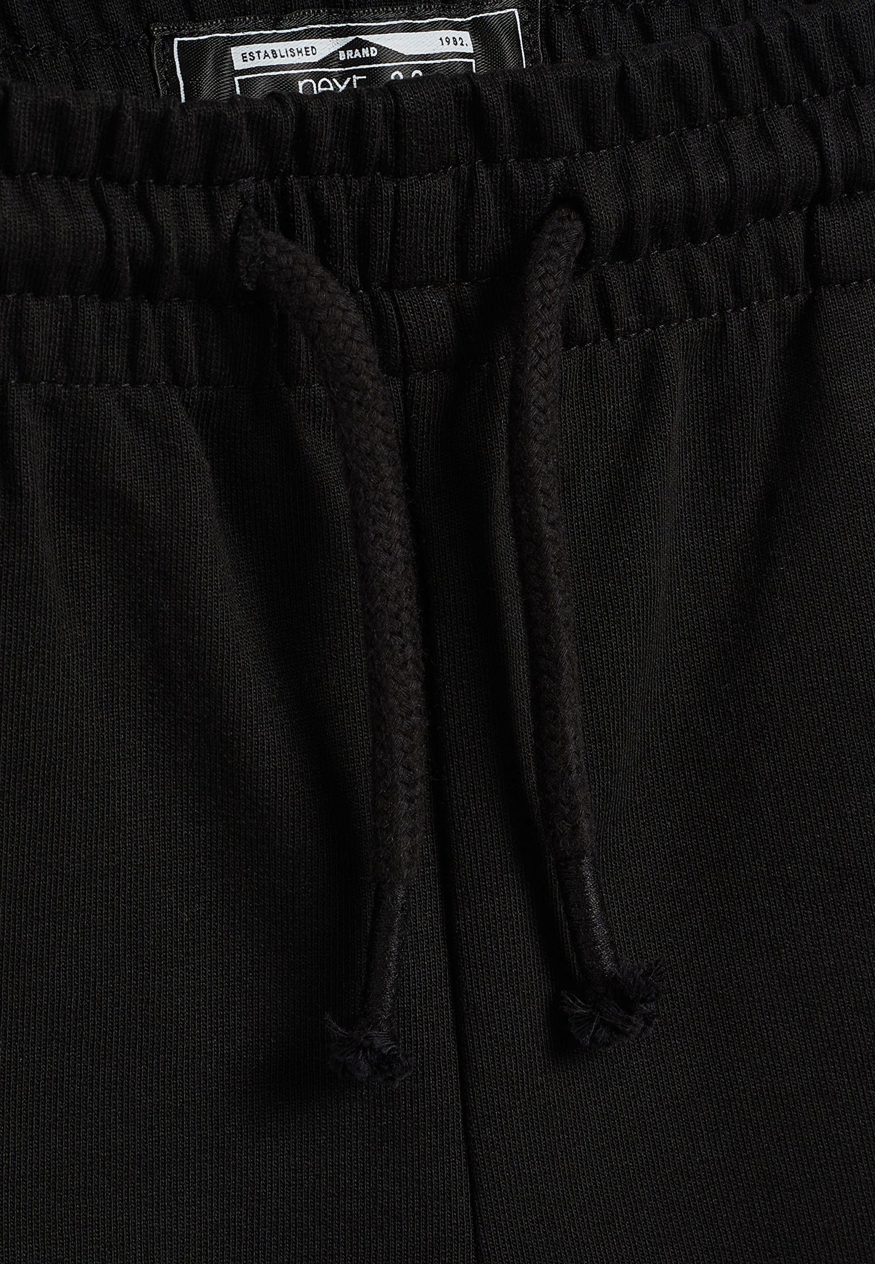 Black Jersey-Shorts Sweatshorts Next (1-tlg)