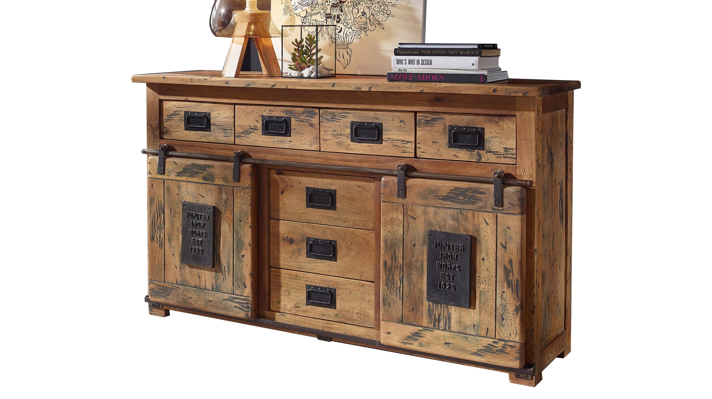 Massivart® Sideboard EMANUEL 150 cm / günstig online kaufen