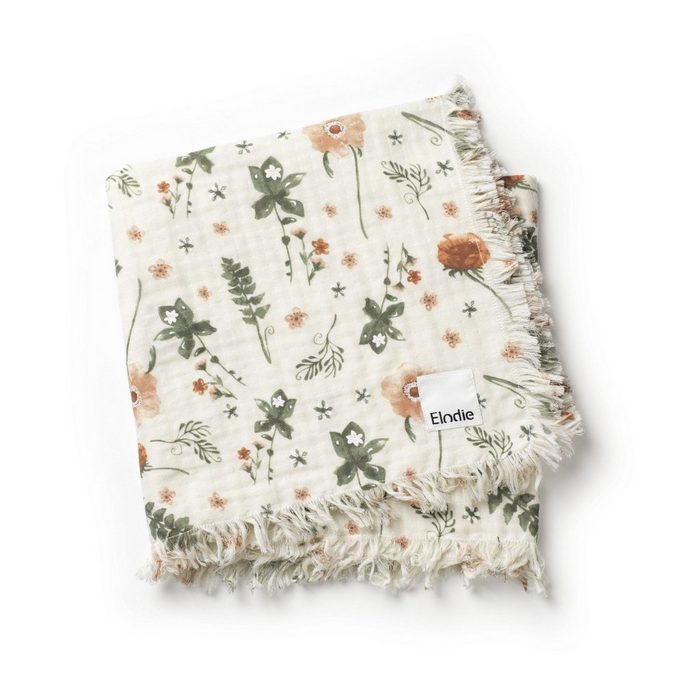 Babydecke Soft Cotton Decke - Meadow Blossom Elodie