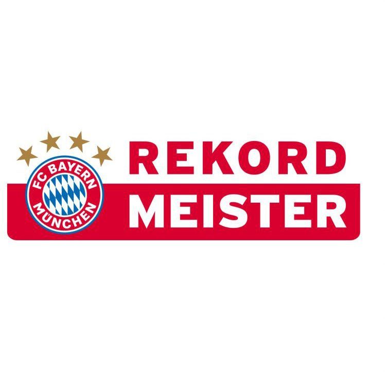 Wall-Art Wandtattoo Rekordmeister Bayern München (1 St) | Wandtattoos