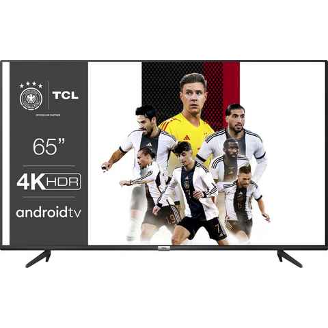 TCL 65P616X1 LED-Fernseher (164 cm/65 Zoll, 4K Ultra HD, Smart-TV, Android 9.0 Betriebssystem)
