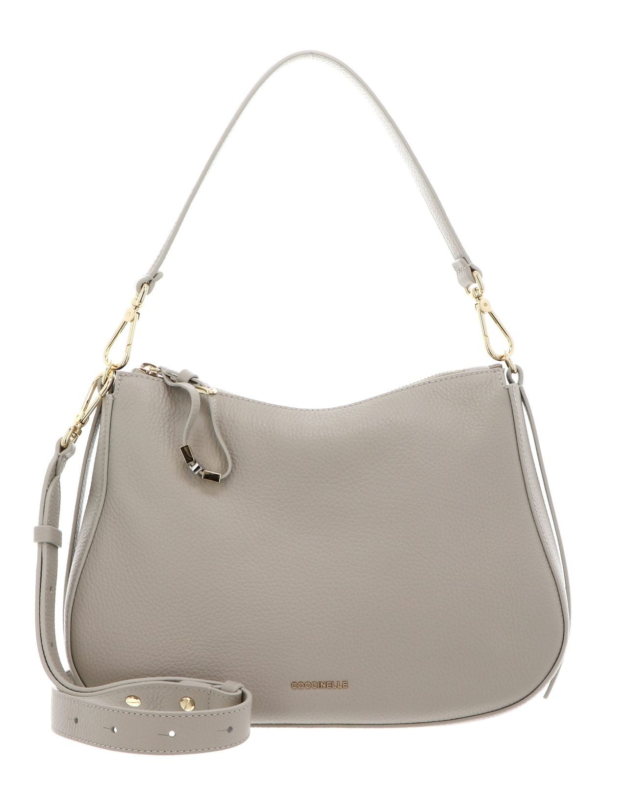 COCCINELLE Schultertasche Handbag Grained Leather, aus echtem Rindsleder