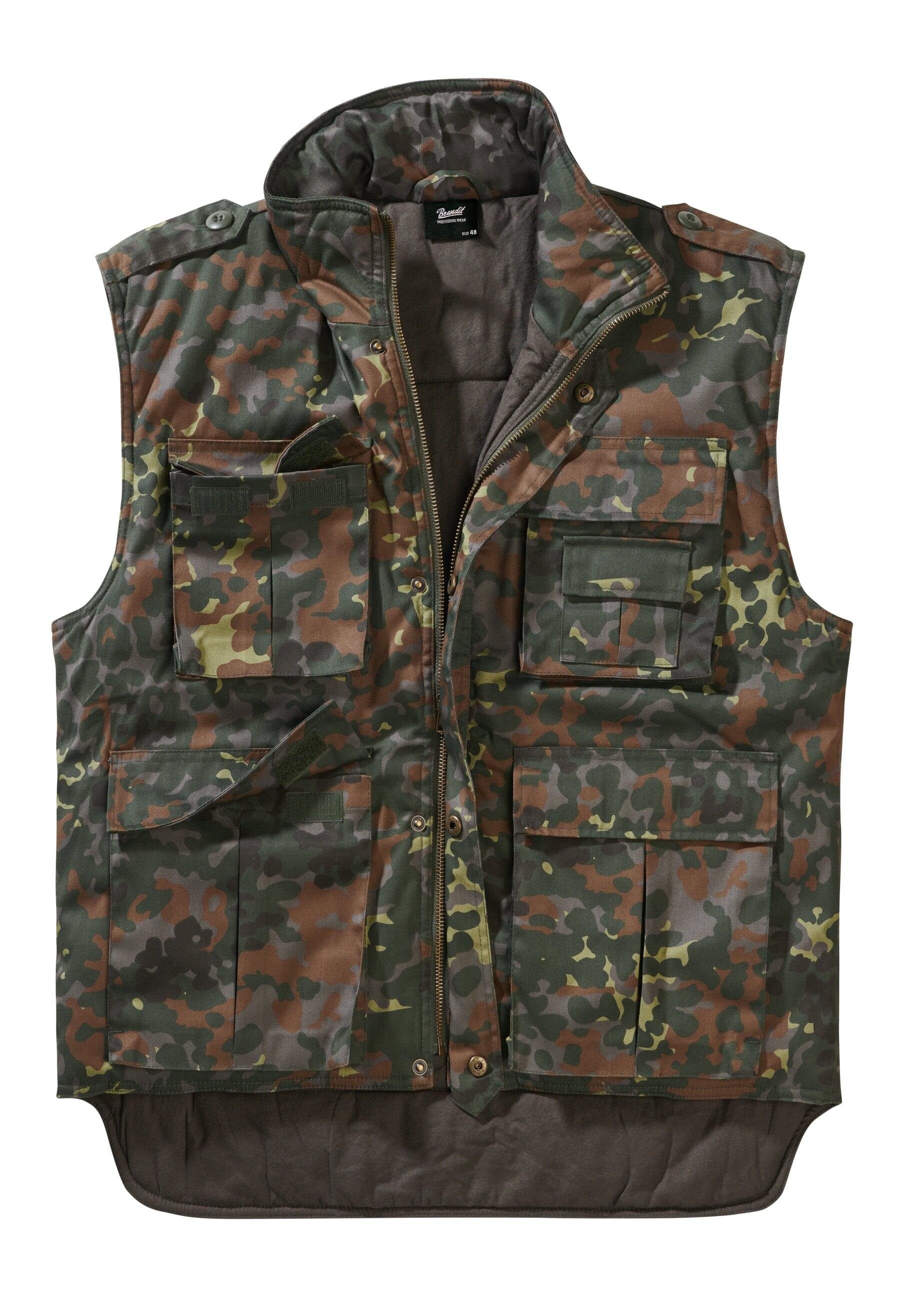 Brandit Jerseyweste Herren Ranger flecktarn (1-tlg) Vest