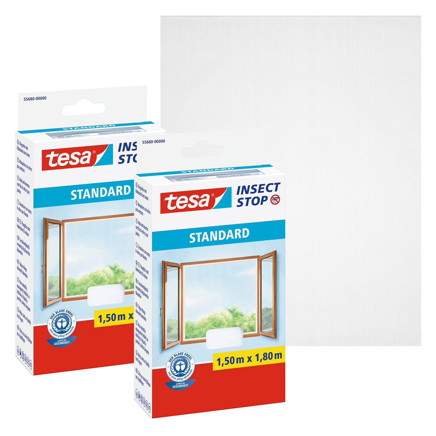 tesa Fliegengitter-Gewebe Insect Stop Standard Fliegengitter für Fenster, ( günstig online kaufen