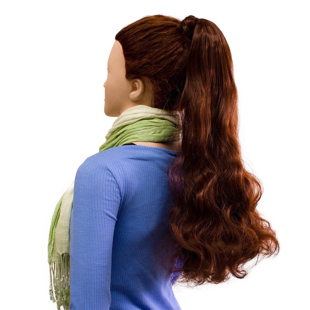hair2heart Kunsthaar-Extension Ponytail - gewellt / Haarteil S-7 | Haarverlängerungen