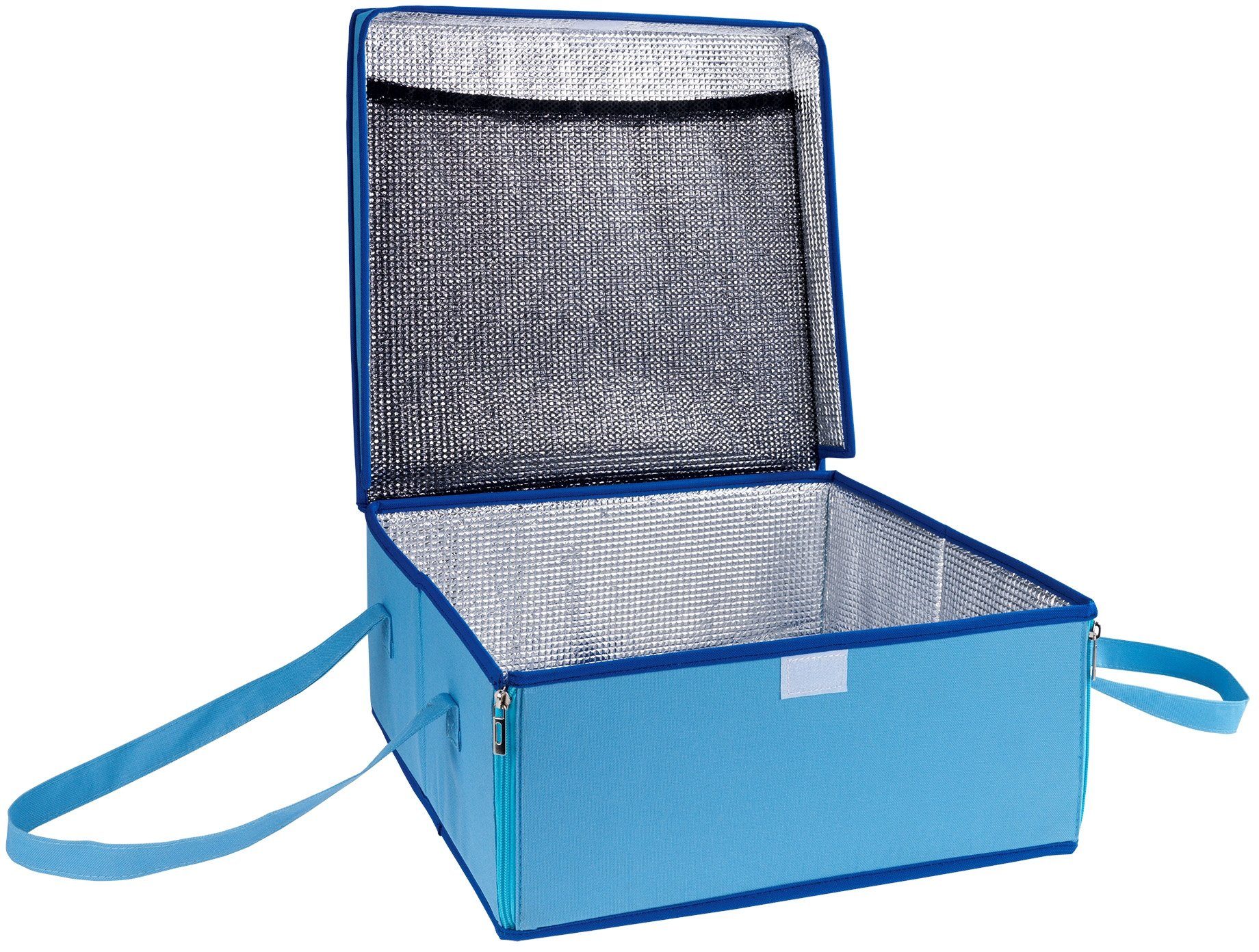 WENKO Kühltasche BLAU, 23 l, Transporttasche für Kuchen | Kühlboxen