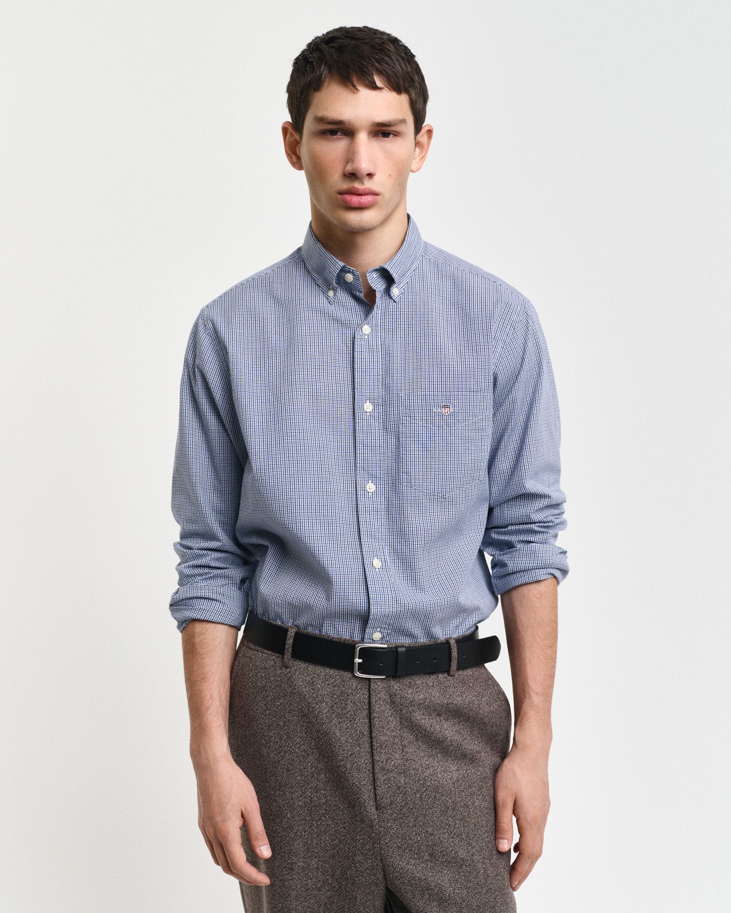 Gant Langarmhemd REG POPLIN MICRO GINGHAM günstig online kaufen