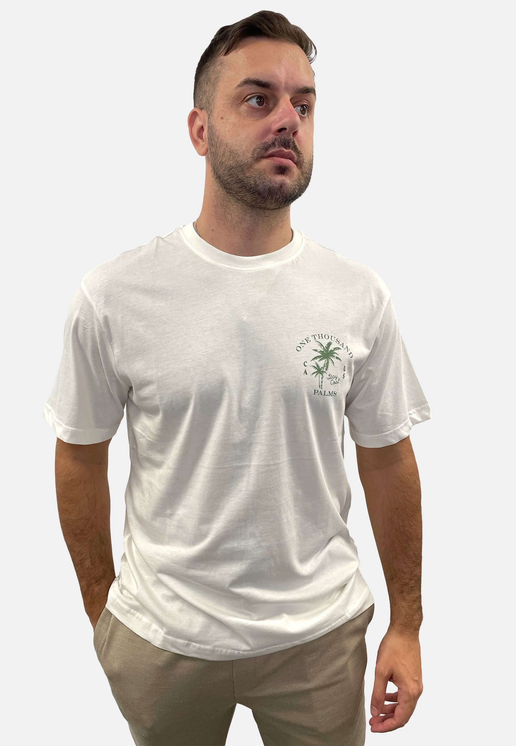 ONLY & SONS T-Shirt 2er-Set locker geschnitten Rundhals Kurzarm (2-tlg) ONSMATT LONGY SS TEE NOOS