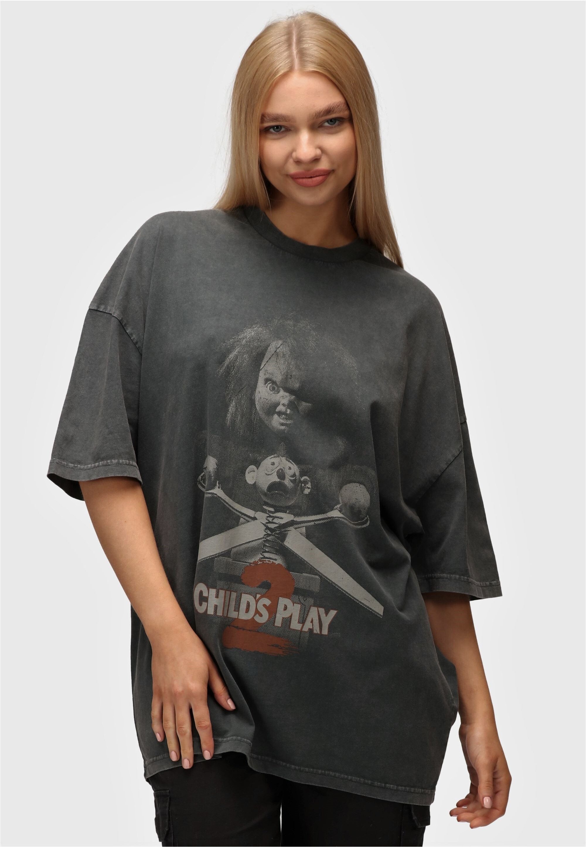 Recovered T-Shirt Chucky 2 Childs Play (1-tlg) mit gruseligem Chucky-Print
