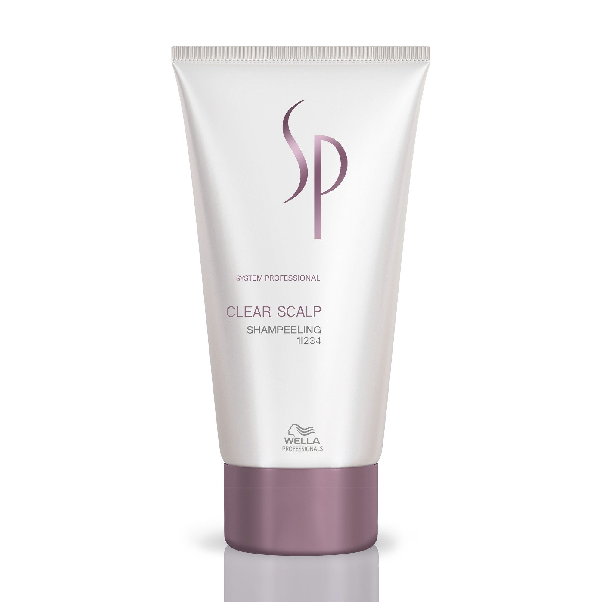Wella SP Haarshampoo Clear Scalp Shampeeling, tiefenwirkende Reinigung, gegen Schuppen, hilft bei Juckreiz