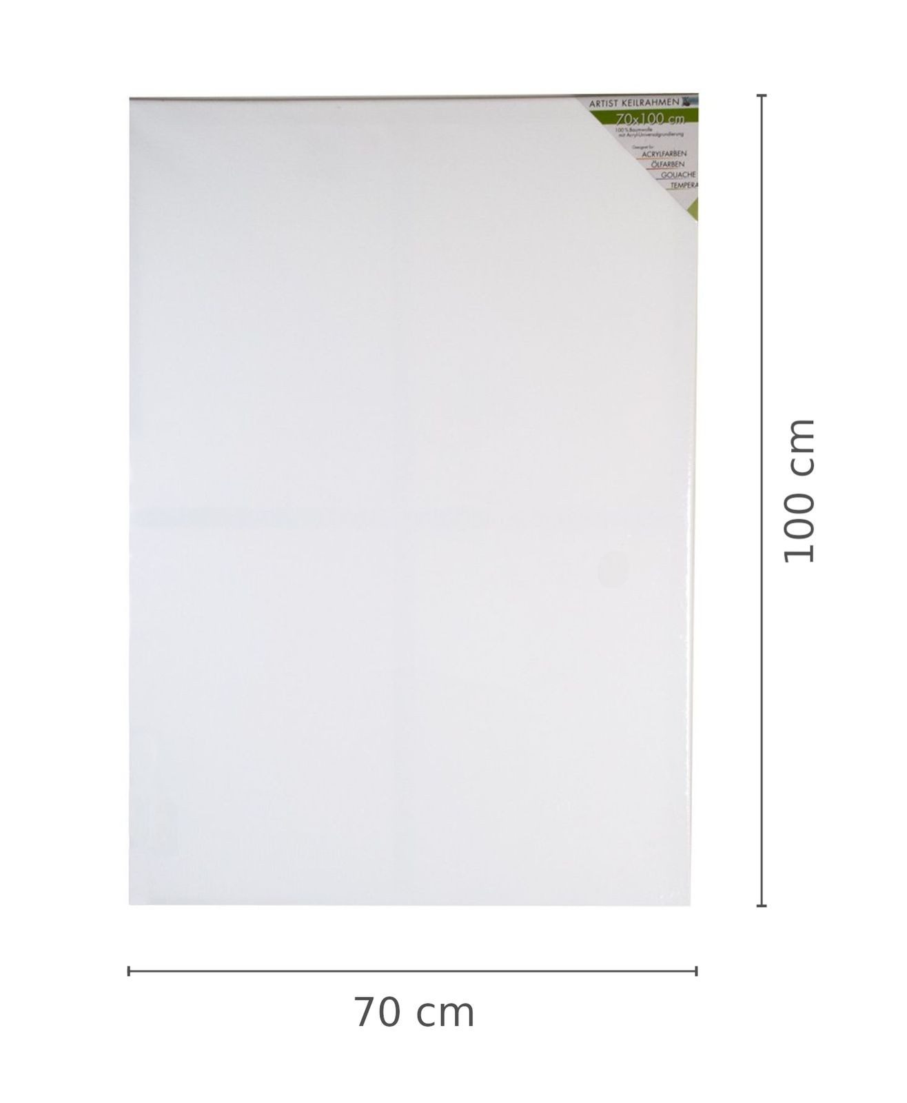 BURI Keilrahmen Artist Keilrahmen 70x100cm Leinwand Holzrahmen Malwand