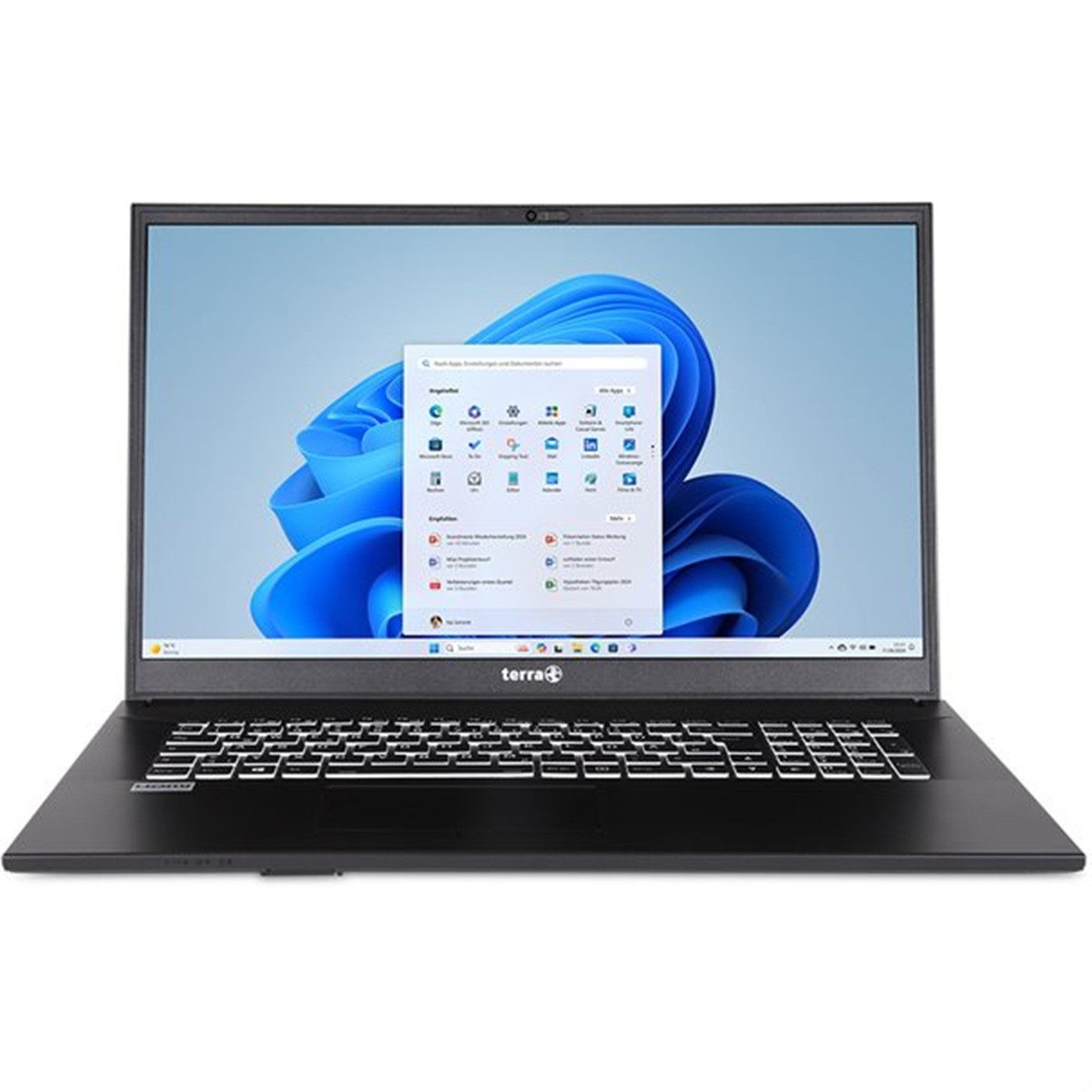 TERRA TERRA MOBILE 1716R – Intel Core i3-1315U – 17,3" Windows 11 Home Business-Notebook (Intel Intel Core i3 i3-1315U, 500 GB SSD, Windows 11 Home, DVD-Laufwerk, beleuchtete Tastatur)