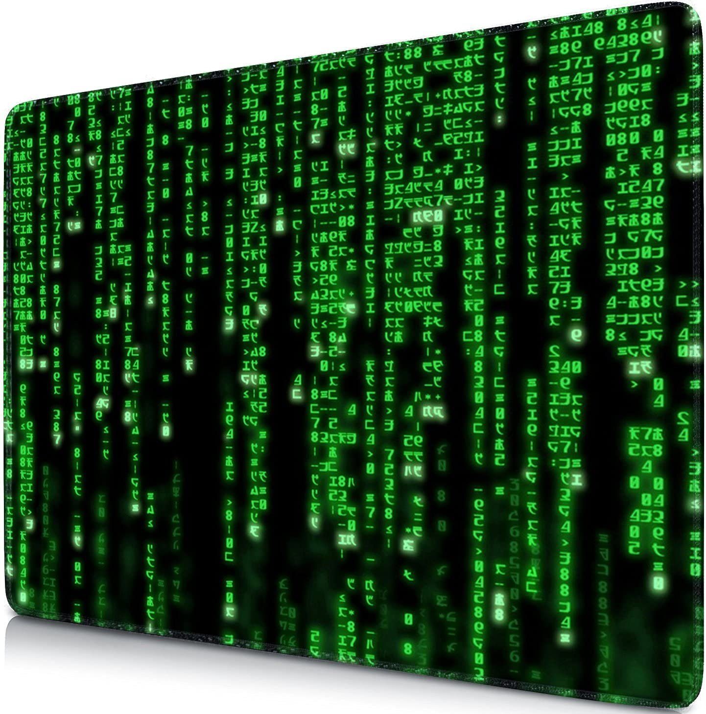 MAXLVL Gaming Mauspad 350 x 260 mm - Fransenfreie Ränder - rutschfest, spezielle Oberfläche verbessert Geschwindigkeit und Präzision