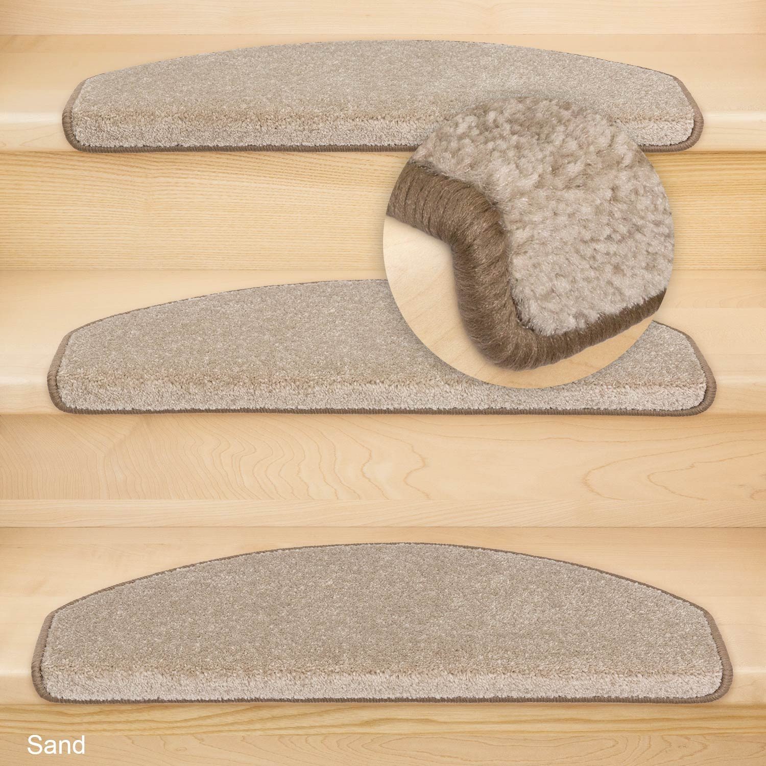 Metzker® Stufenmatte Stufenmatten Fuerth Halbrund, halbrund, Höhe: 9 mm günstig online kaufen