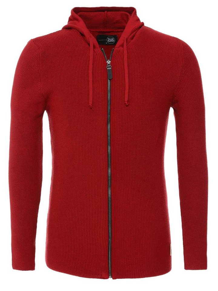 Tazzio Strickjacke D406 Cardigan mit Kapuze