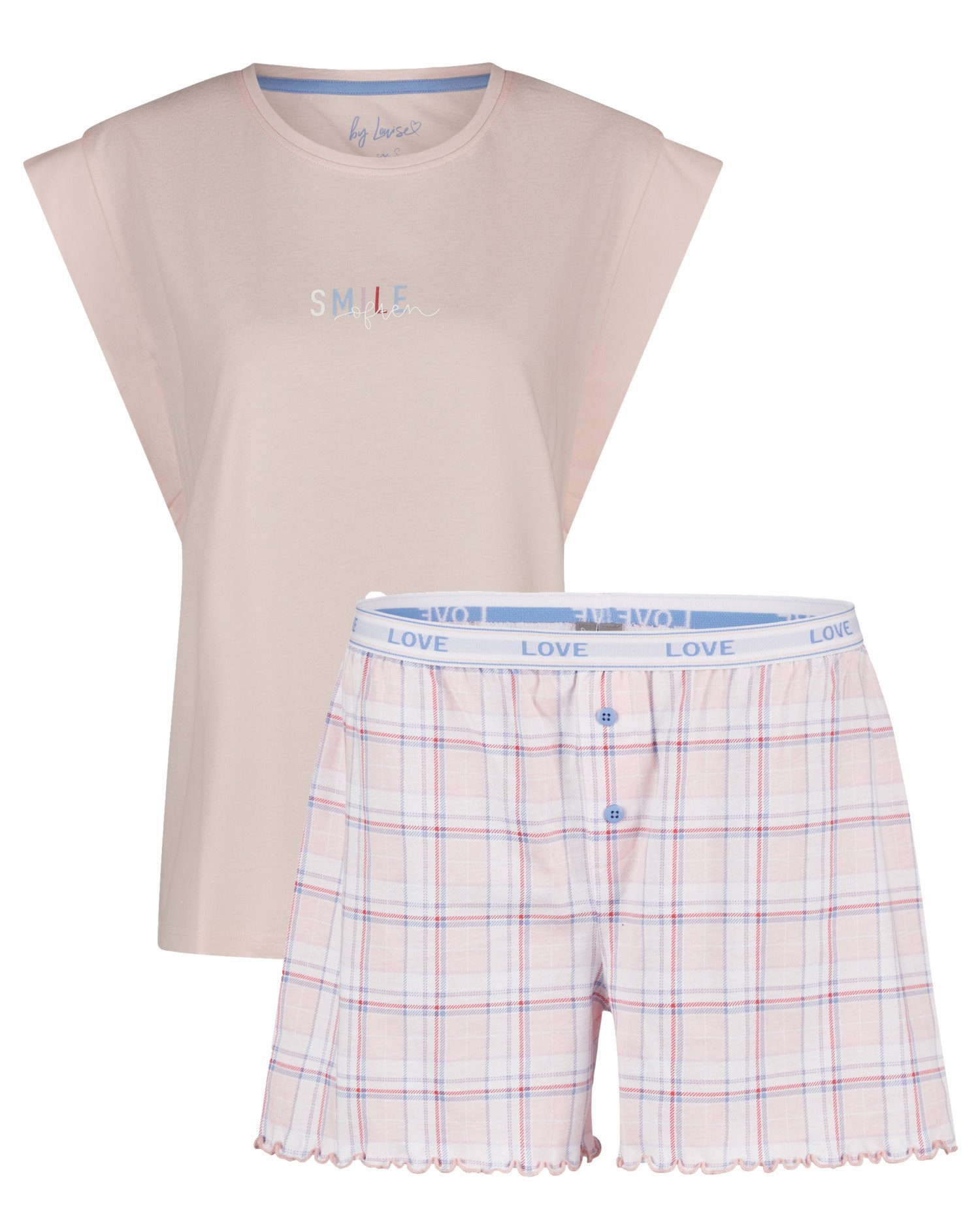 By Louise Shorty Damen Pyjama kurz günstig online kaufen