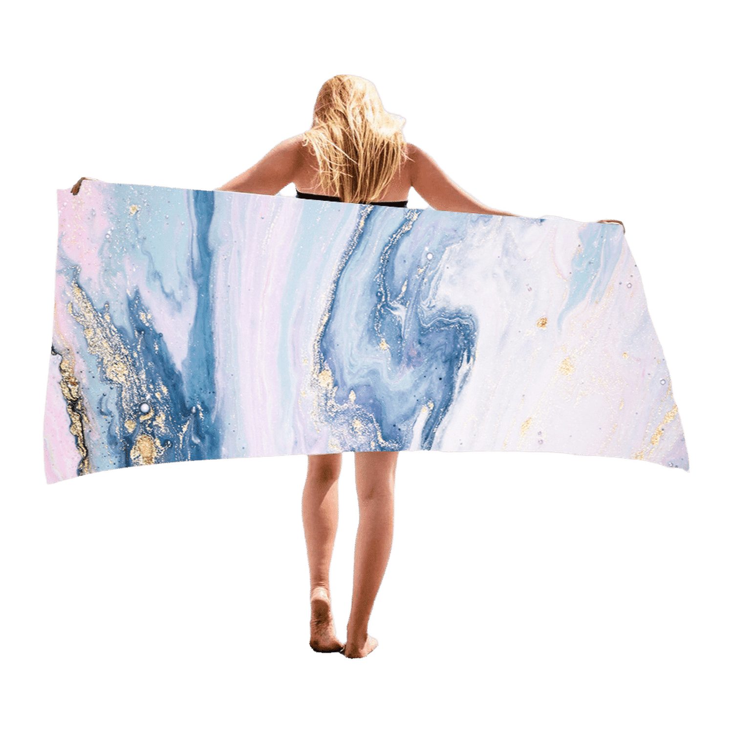 YRIIOMO Strandtuch Strand-Badetuch mit bedrucktem Muster, günstig online kaufen