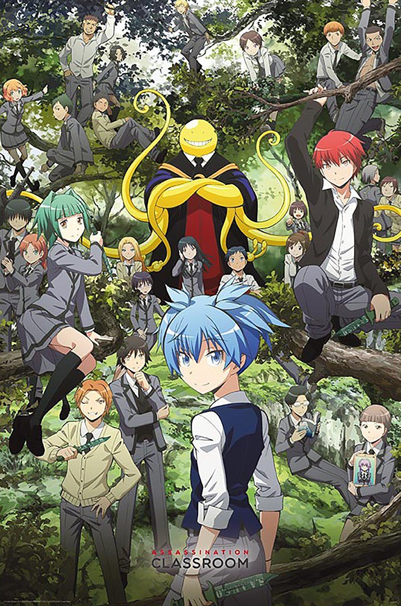 GB eye Poster Assassination Classroom Poster Forest Group 61 x 91,5 cm