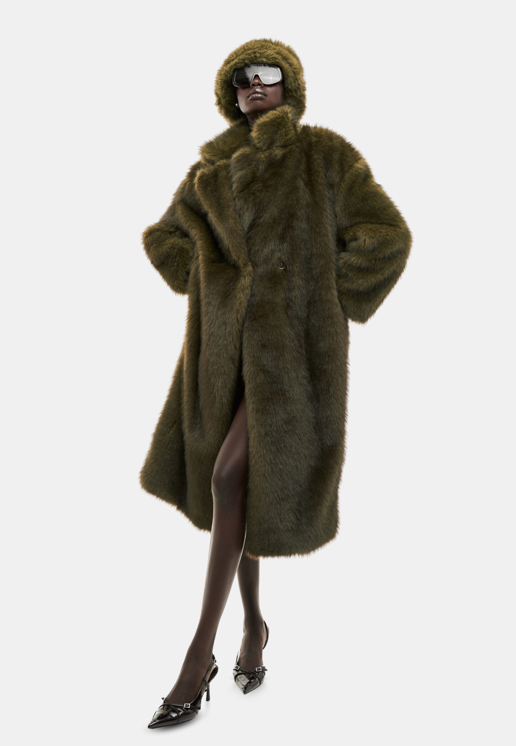 RICANO Fellimitatmantel Agata Handgefertigt aus hochwertigem günstig online kaufen