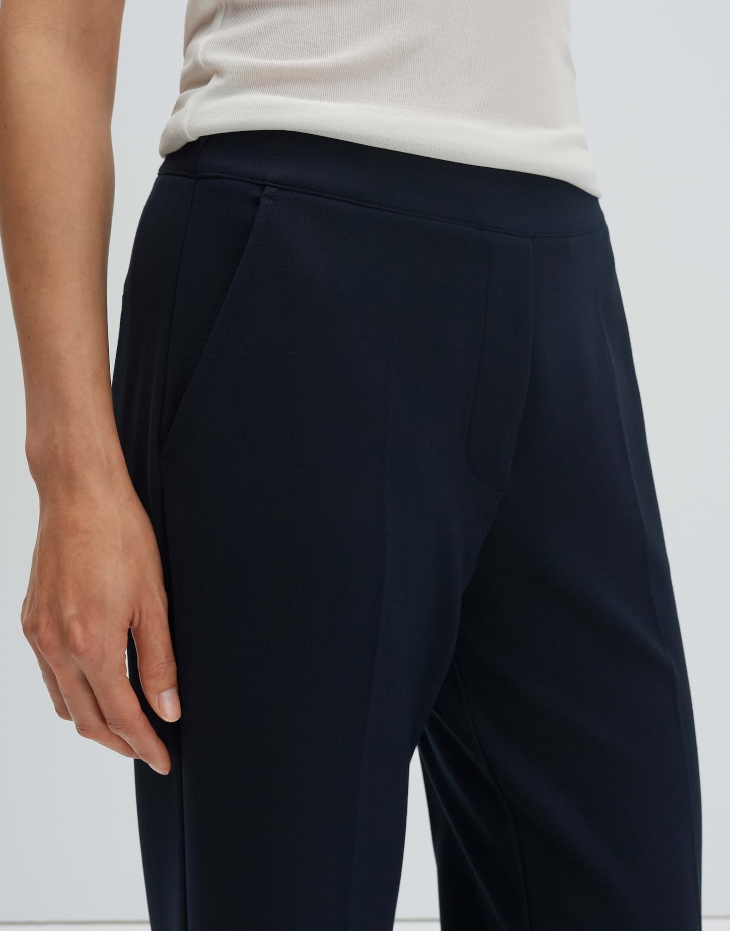 someday Stoffhose Cisilia smart Weite Passform, elastisch mit schrägen Eingrifftaschen – Bild 4 von 5