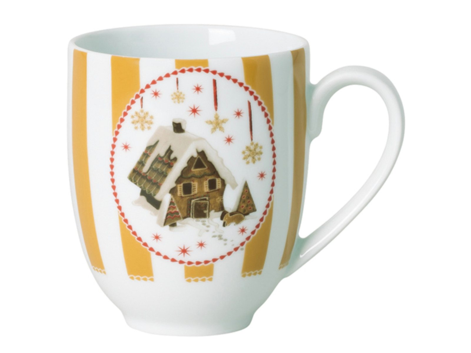 Hutschenreuther Кружки Christmas Love beige Кружки mit Henkel 0,4l, Porzellan
