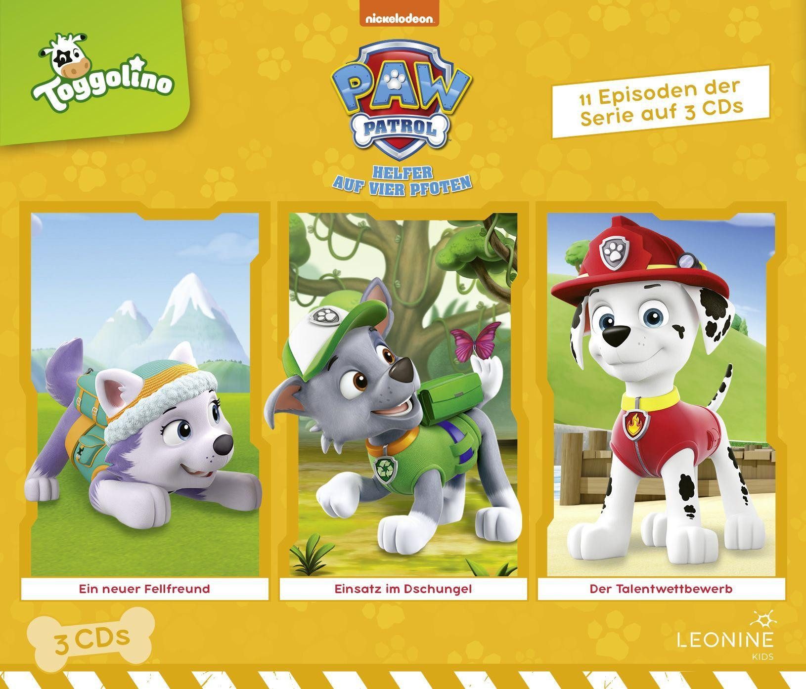 Leonine Hörspiel-CD Paw Patrol 6.Box (Folge 16-18)
