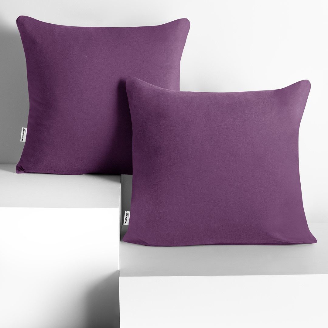 DecoKing Kissenbezug Kissenbezüge Baumwolle Reißverschluss mehrere günstig online kaufen