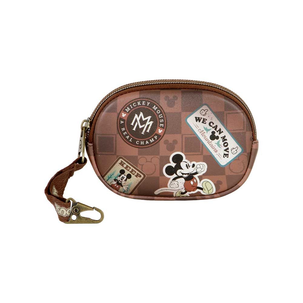 Geldbörse Disney Micky Maus Portemonnaie Portmonee kleiner Geldbeutel Anhänger