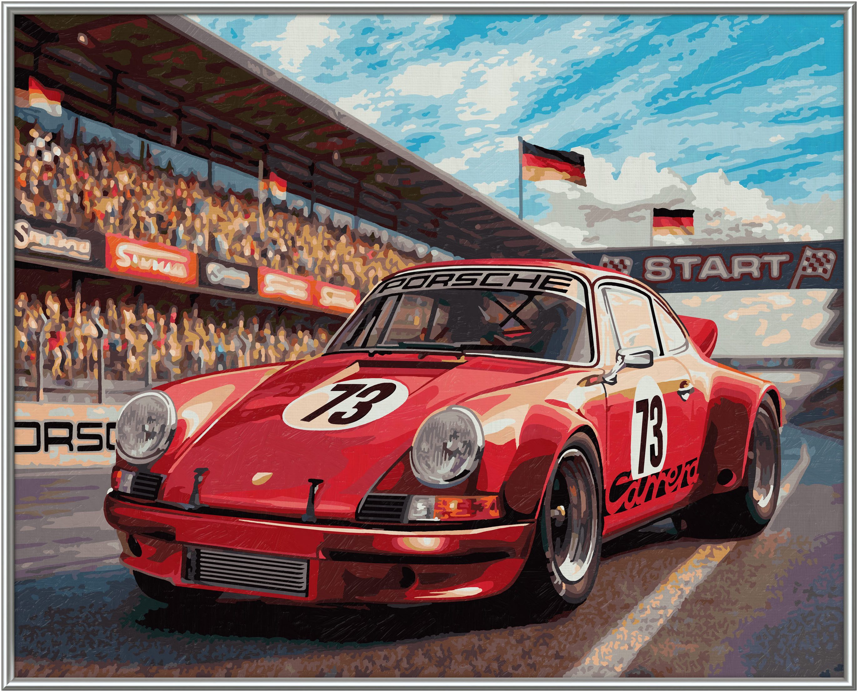 Schipper Malen nach Zahlen Meisterklasse Premium - Porsche 911 Carrera RSR 2.8, Made in Germany