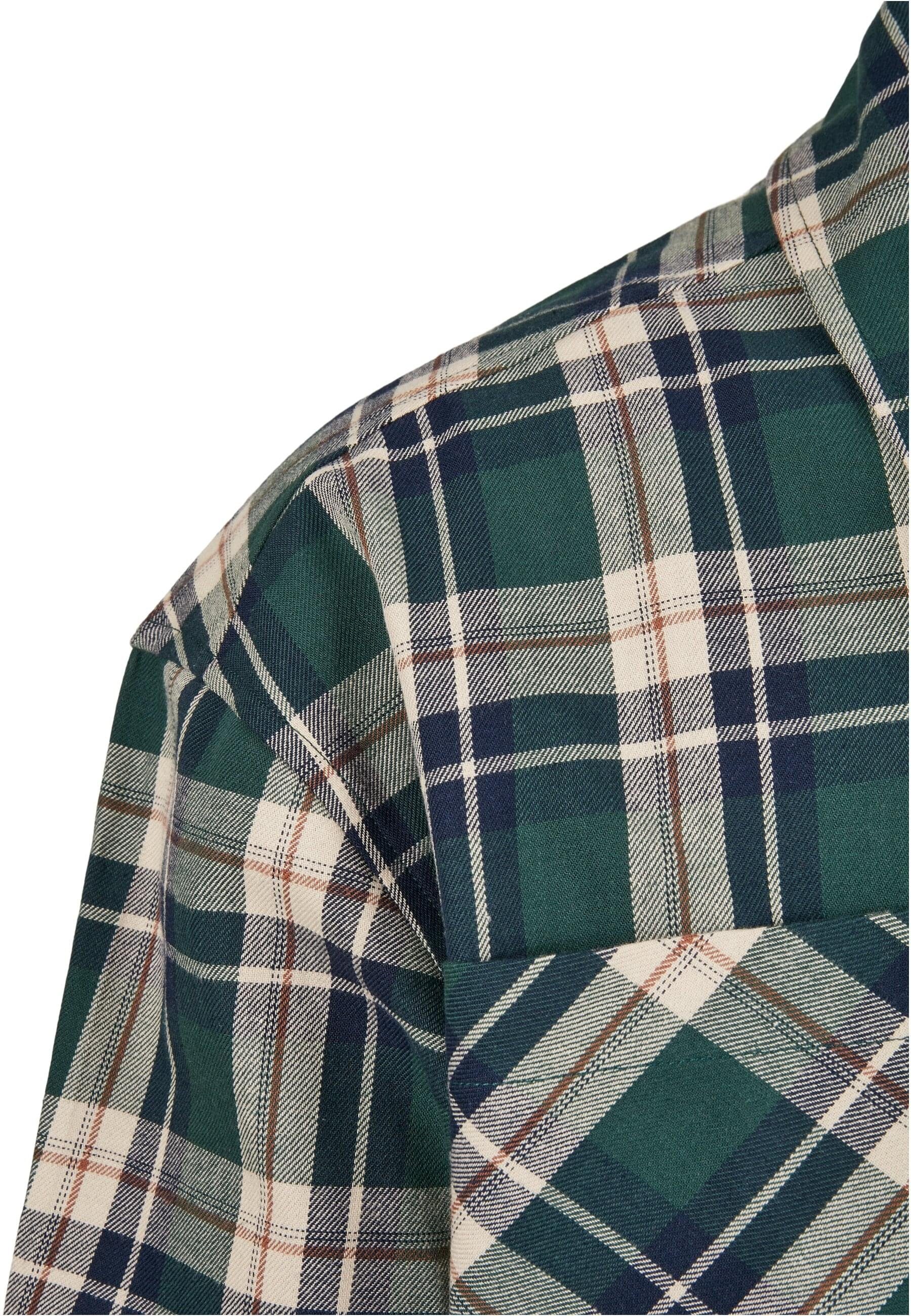 Southpole Southpole (1-tlg) Check Shirt Flannel Langarmshirt Herren green