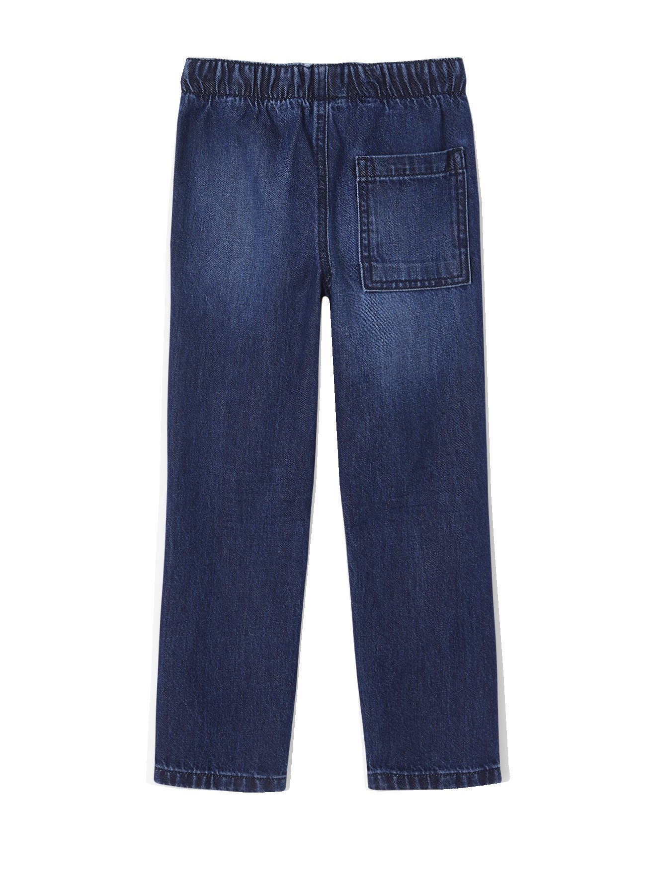 vertbaudet Weite Jeans Weite Jungen Jeans mit Dehnbund Bundweite verstellbar