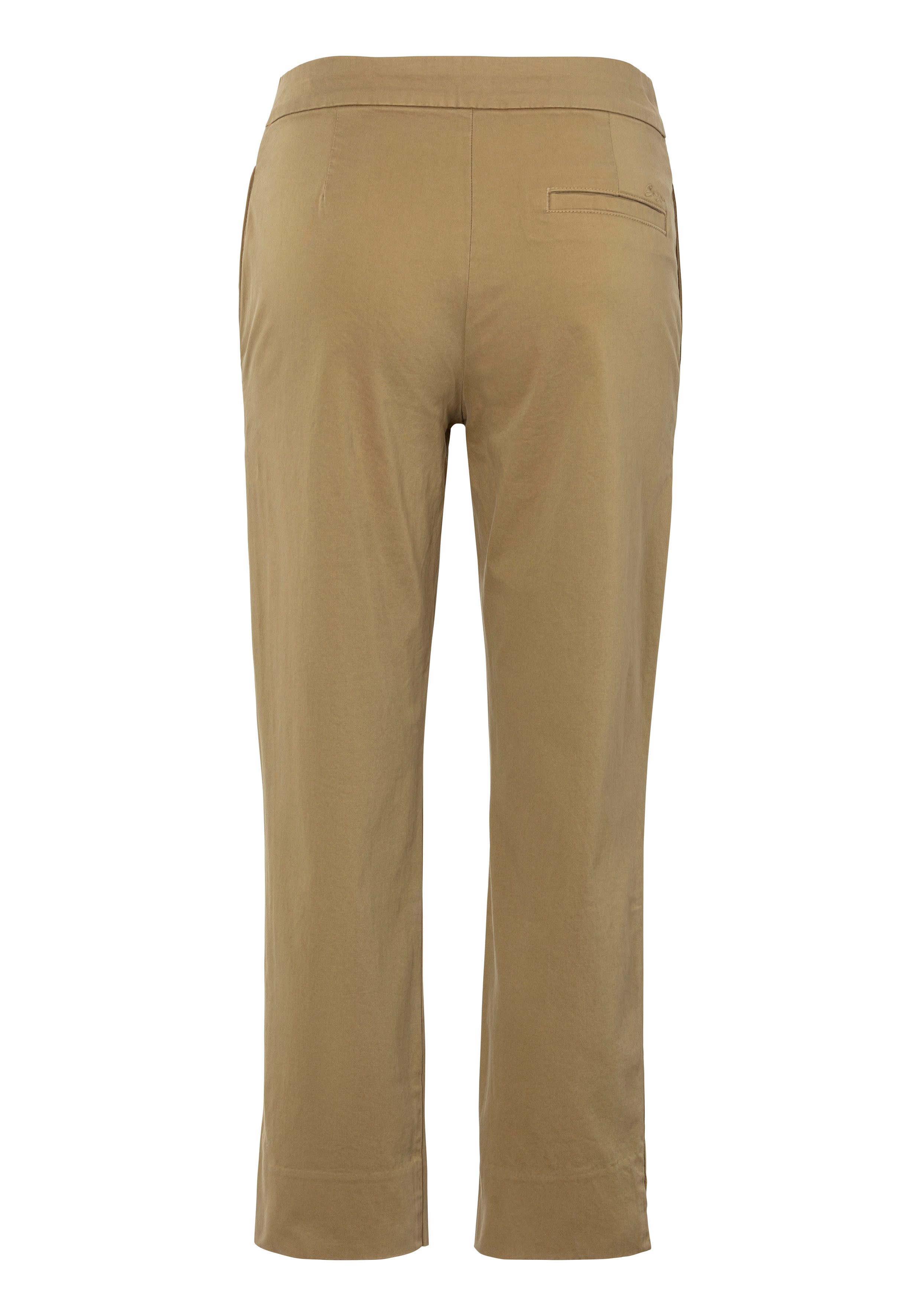 BOSS ORANGE Chinohose Teresita Premium Damenmode mit Schlitz am Saum günstig online kaufen