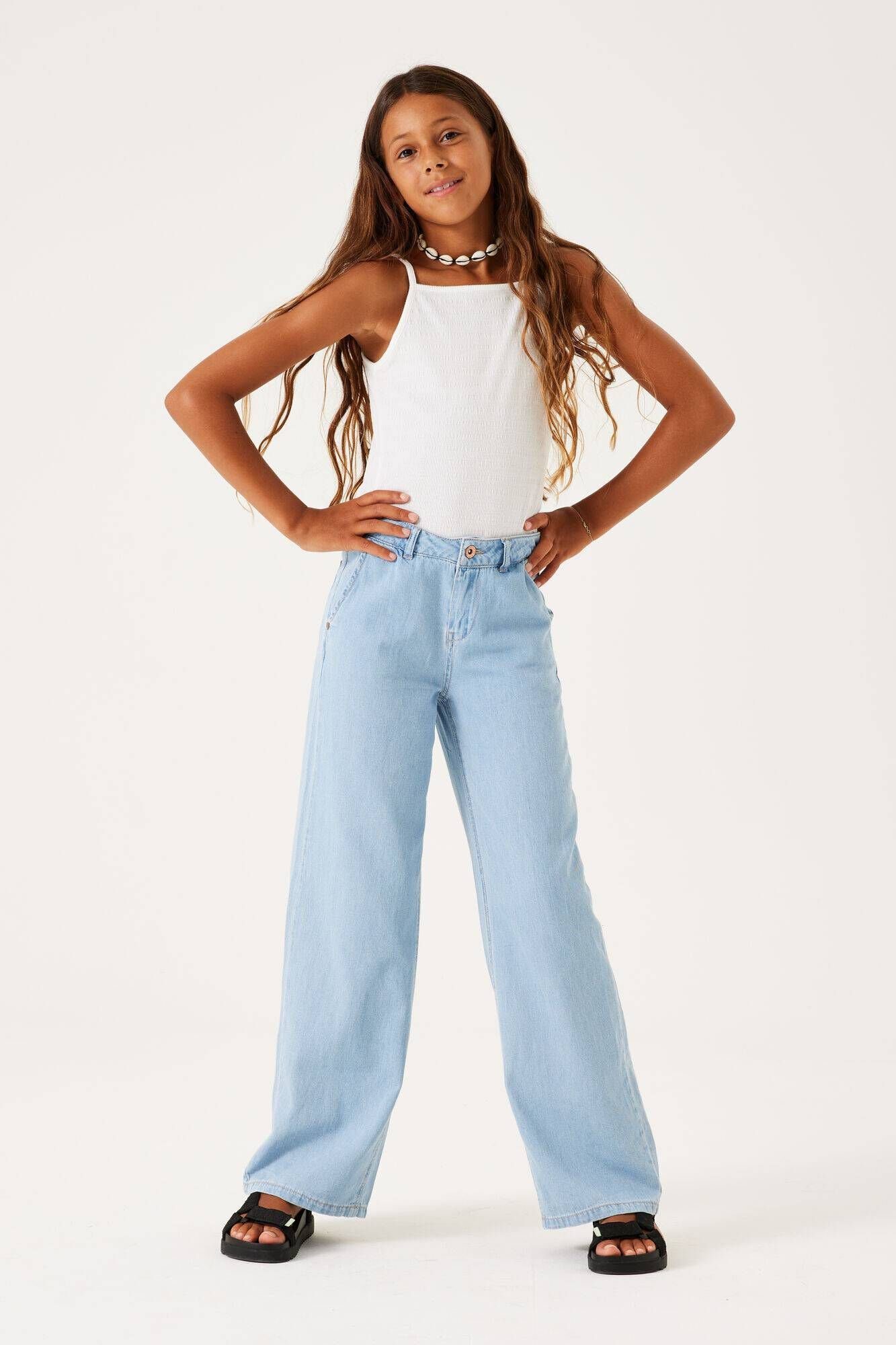 Garcia 5-Pocket-Jeans Mädchen Jeans (1-tlg) Wide Fit