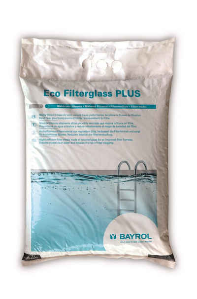 Bayrol Sandfilteranlage BAYROL Eco Filterglass PLUS Grade 1: 0,3 -1,0 mm 25KG Recyclingglas (1 St)
