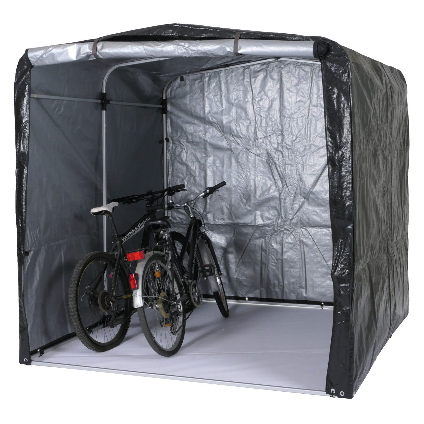 MCW Fahrradbox MCW-N61-201F, Inklusive Fixierzubehör für weichen und harten Untergrund