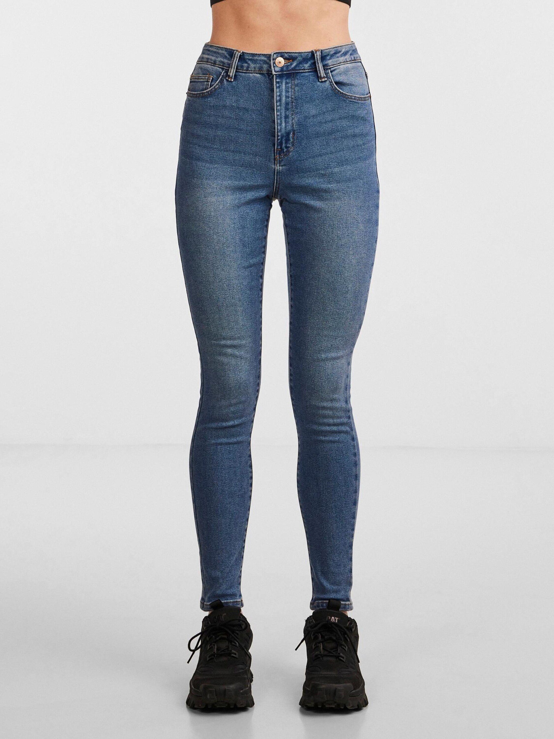 pieces Skinny-fit-Jeans Dana (1-tlg) Plain/ohne Details