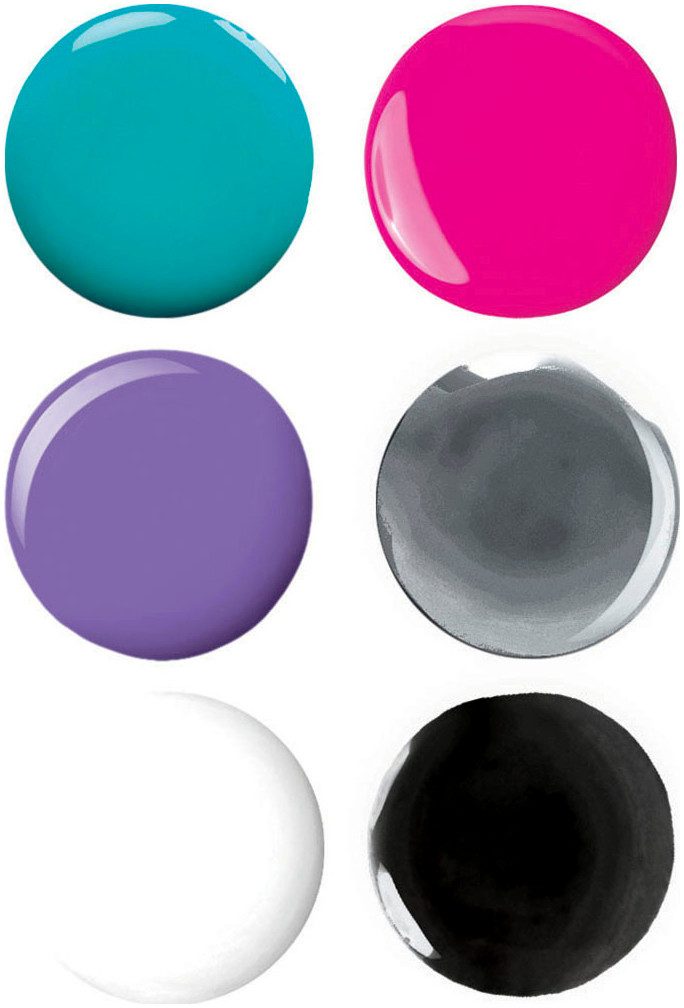 Clementoni® Kreativset Crazy Chic, Passion Nails, Made in Europe
