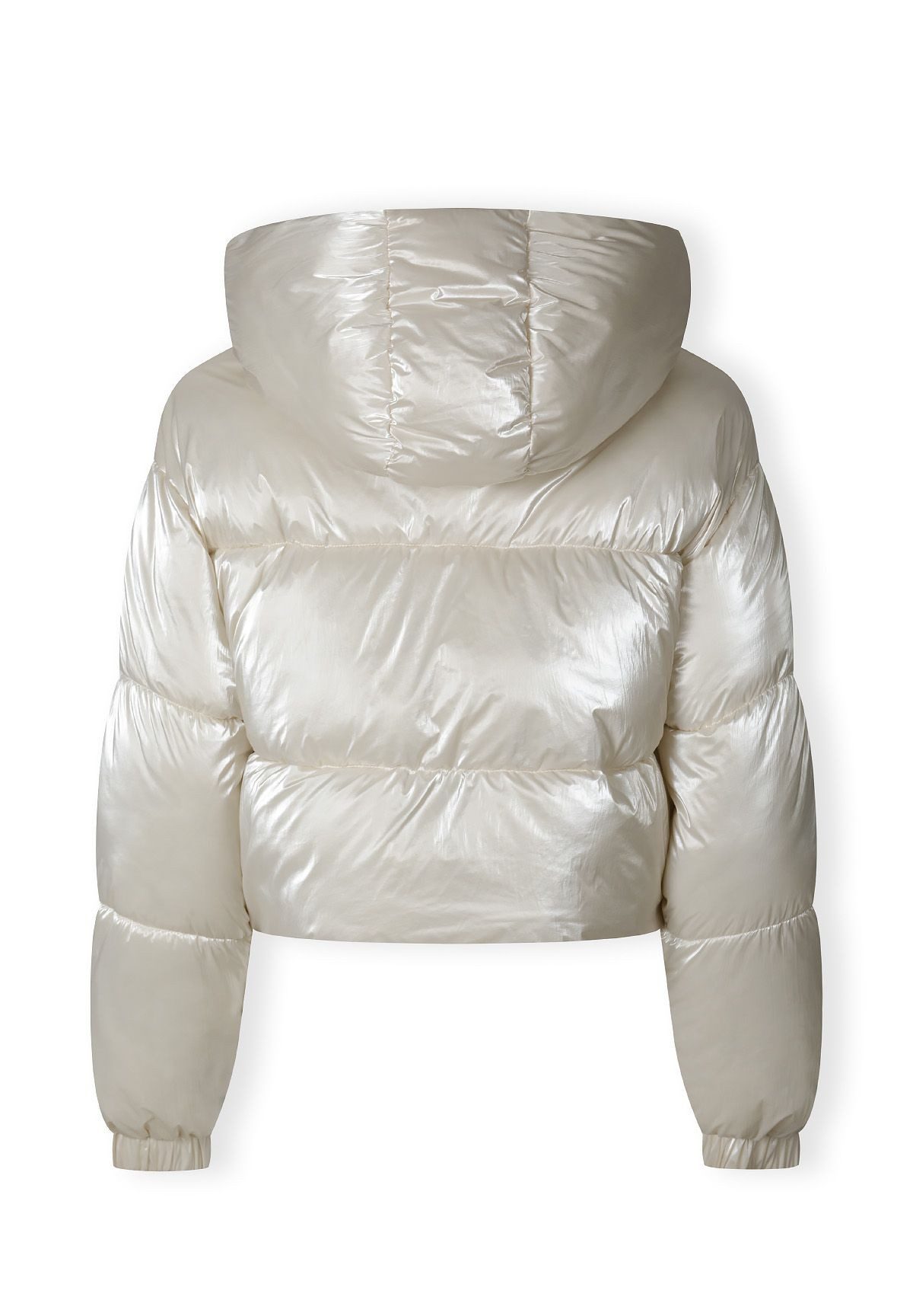 Respect Winterjacke Gefütterte Jacke im Metallic-Look günstig online kaufen