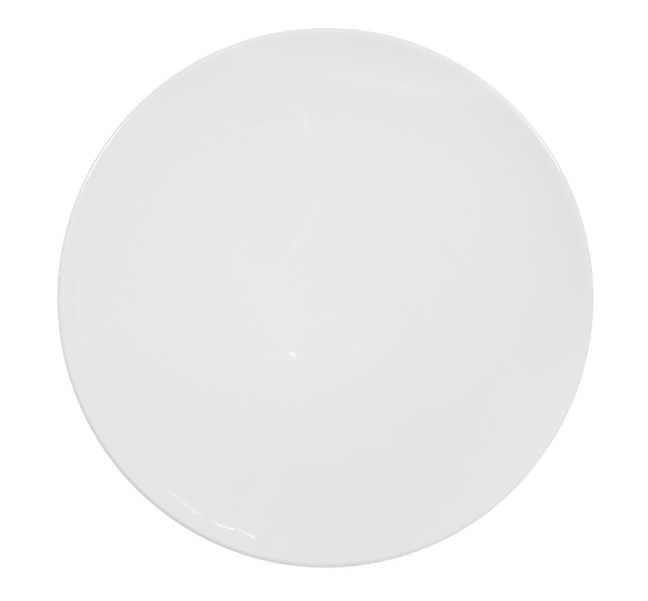 Seltmann Weiden Servierplatte Seltmann Weiden Rondo/Liane weiß Tortenplatte 30cm, Porzellan, (Packung)