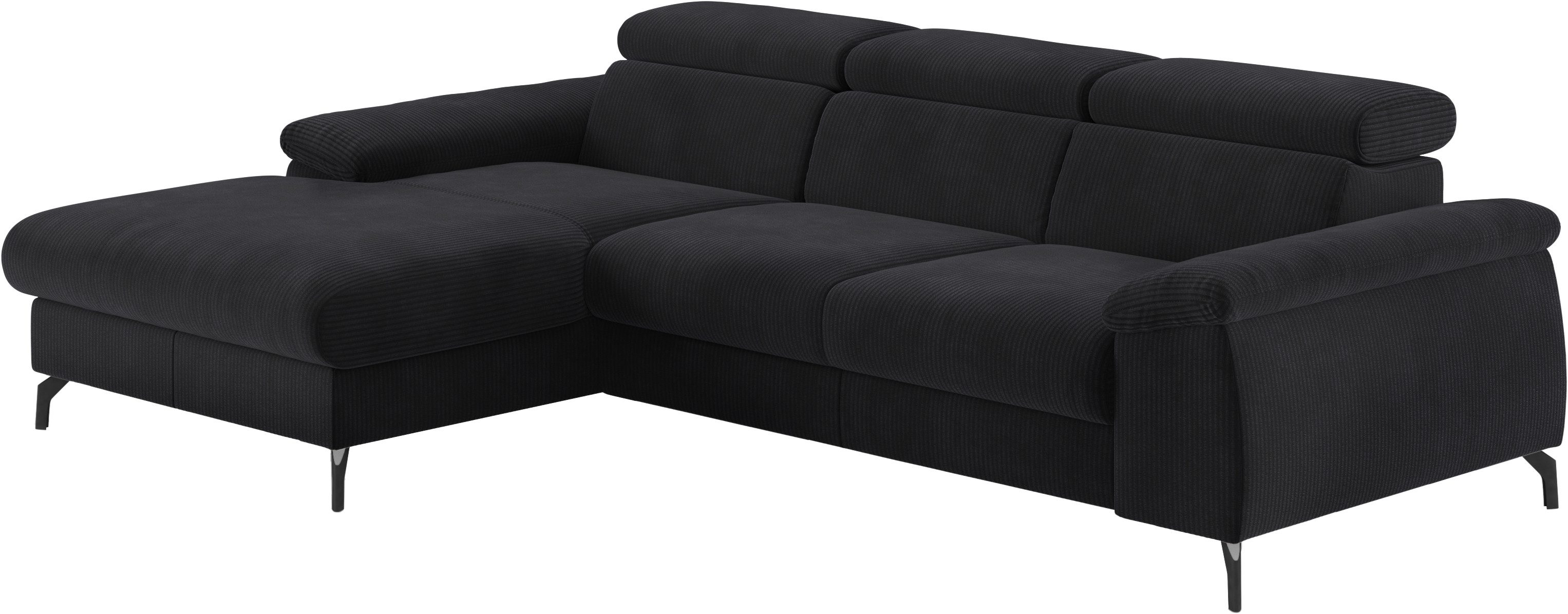 COTTA Ecksofa "Kitty L-Form", mit Kopfteilverstellung, wahlweise mit Bettfu günstig online kaufen