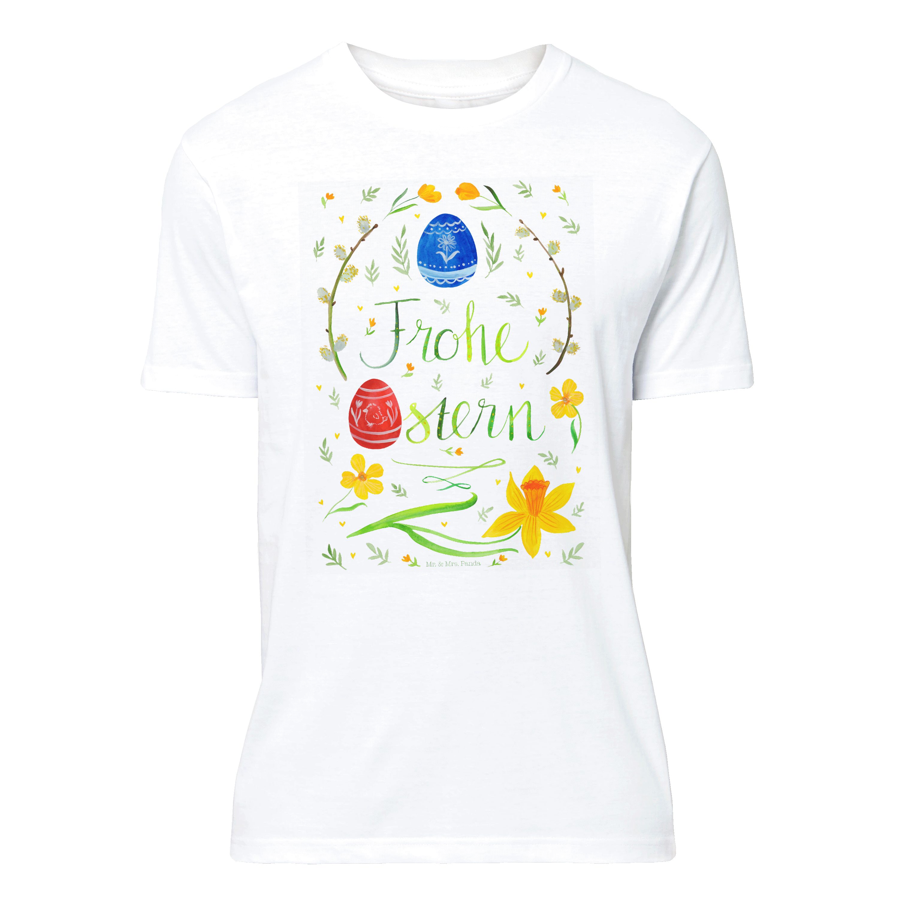T-Shirt Frohe Ostern - Weiß - T-Shirt, Shirt